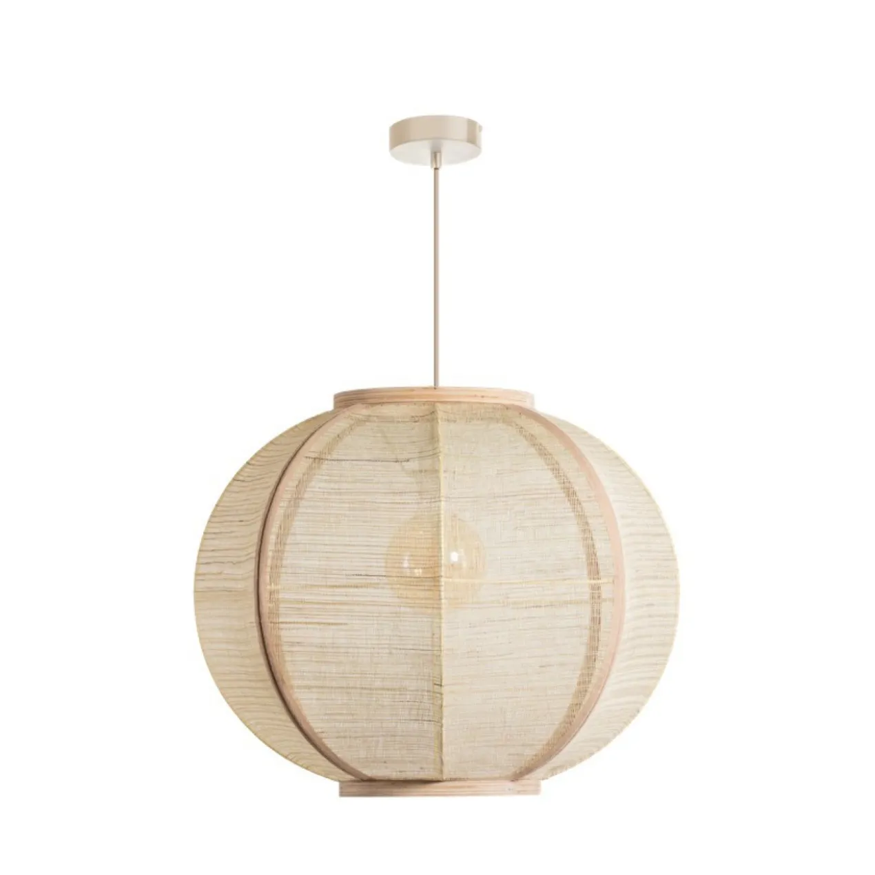 Hanglamp Fabric naturel Ø58 cm