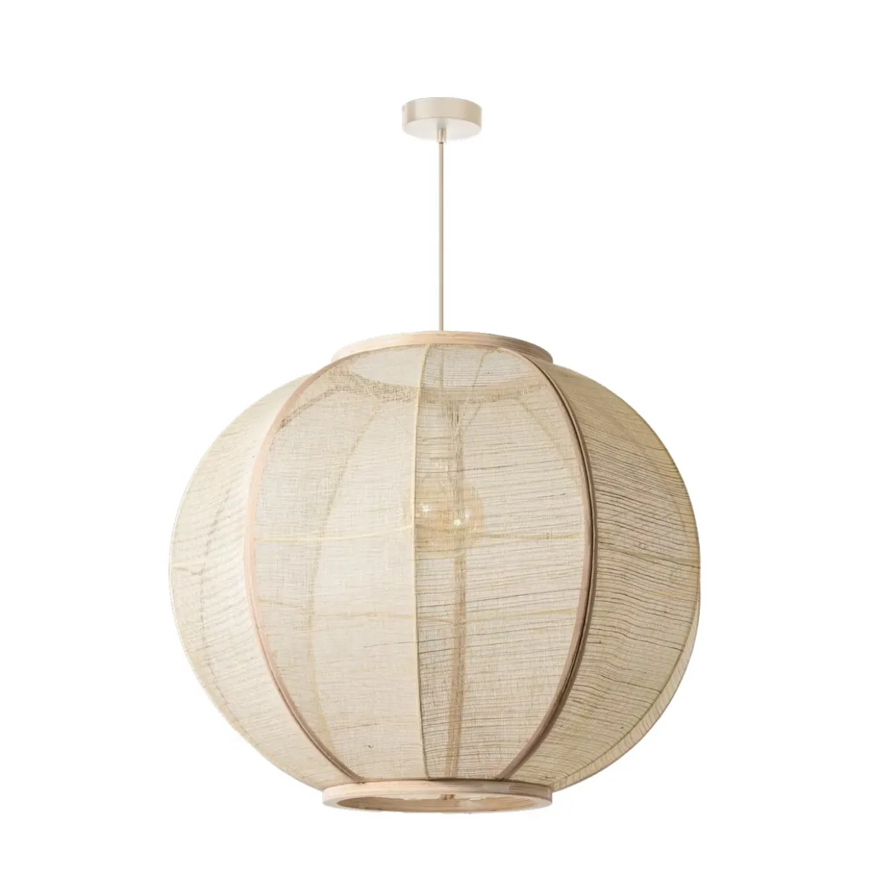 Hanglamp Fabric naturel Ø78 cm