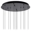 Hanglamp Gisela 12-lichts rond amber