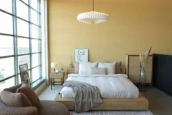 Hanglamp Jinx linen Ø54 cm natural