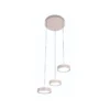 Hanglamp Karel 3-lichts rond creme