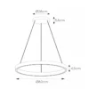 Hanglamp Liane Ø80 cm cct roestbruin