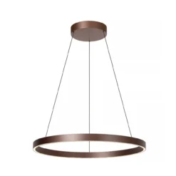 Hanglamp Liane Ø80 cm cct roestbruin