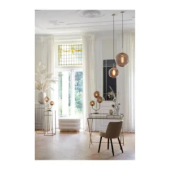 Hanglamp Magdala bruin Ø40 cm