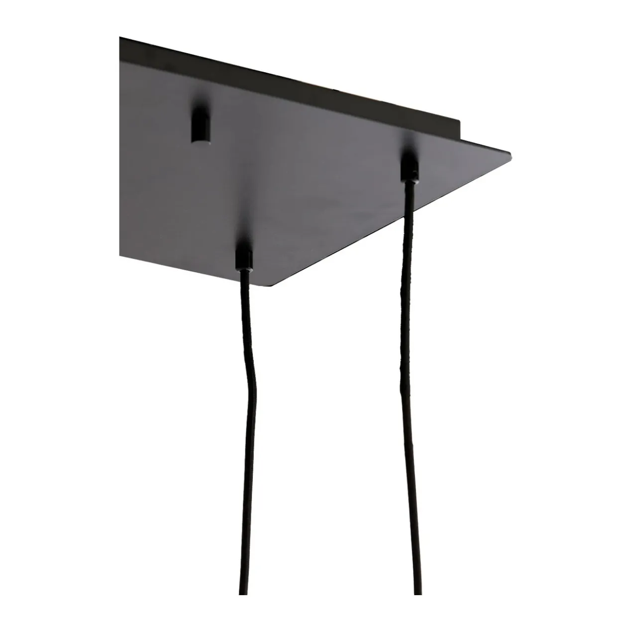 Hanglamp Mezza 10 bruin glas