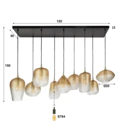 Hanglamp Nouveau Dots