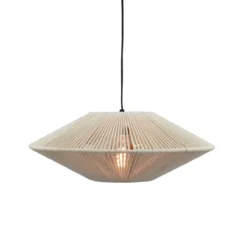 Hanglamp Owen beige medium
