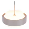 Hanglamp Puleggia balk 3-lichts creme