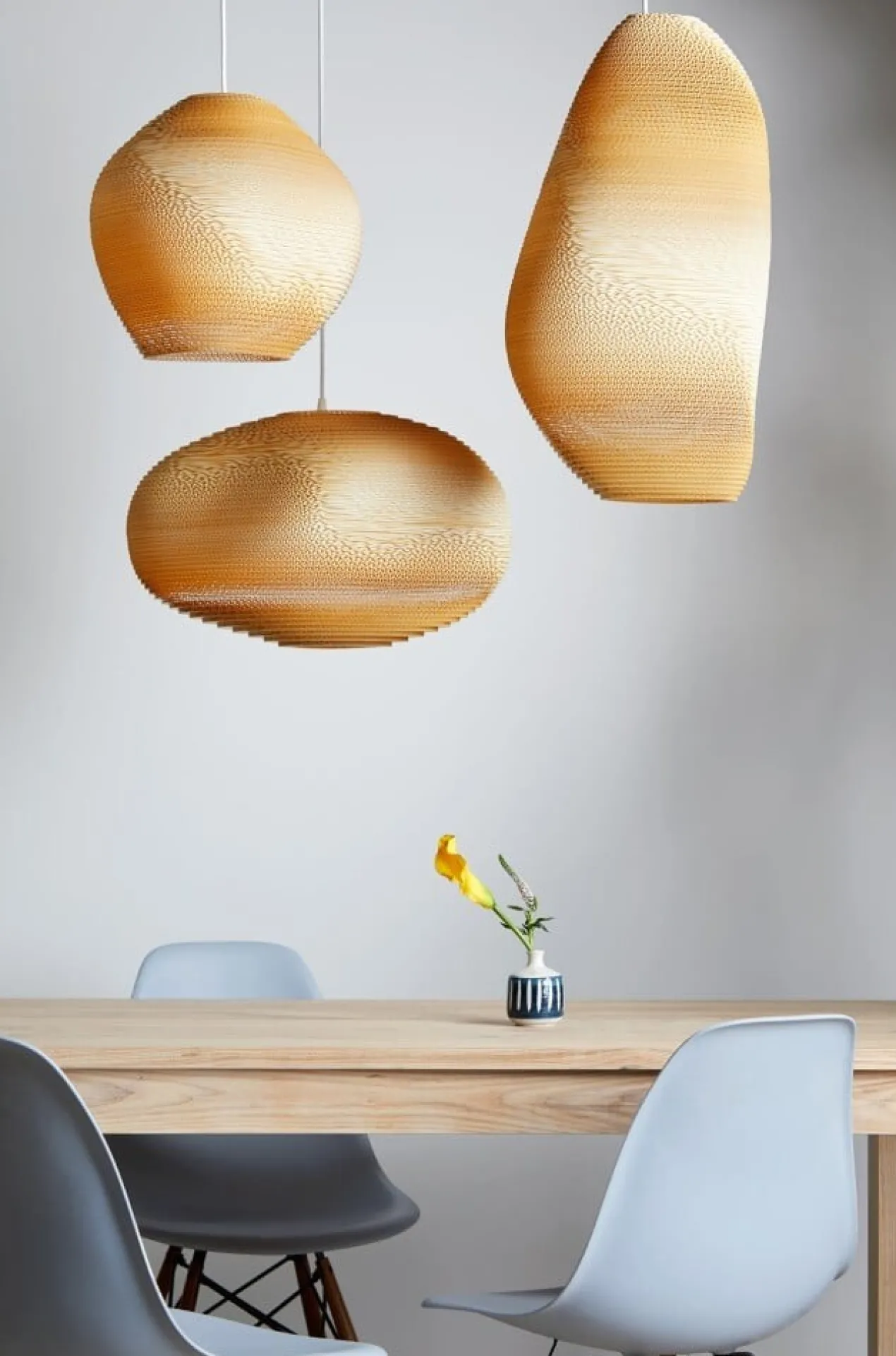 Hanglamp Scraplight Allyn blonde