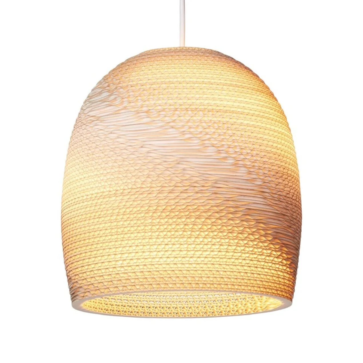 Hanglamp Scraplight bell10 blonde