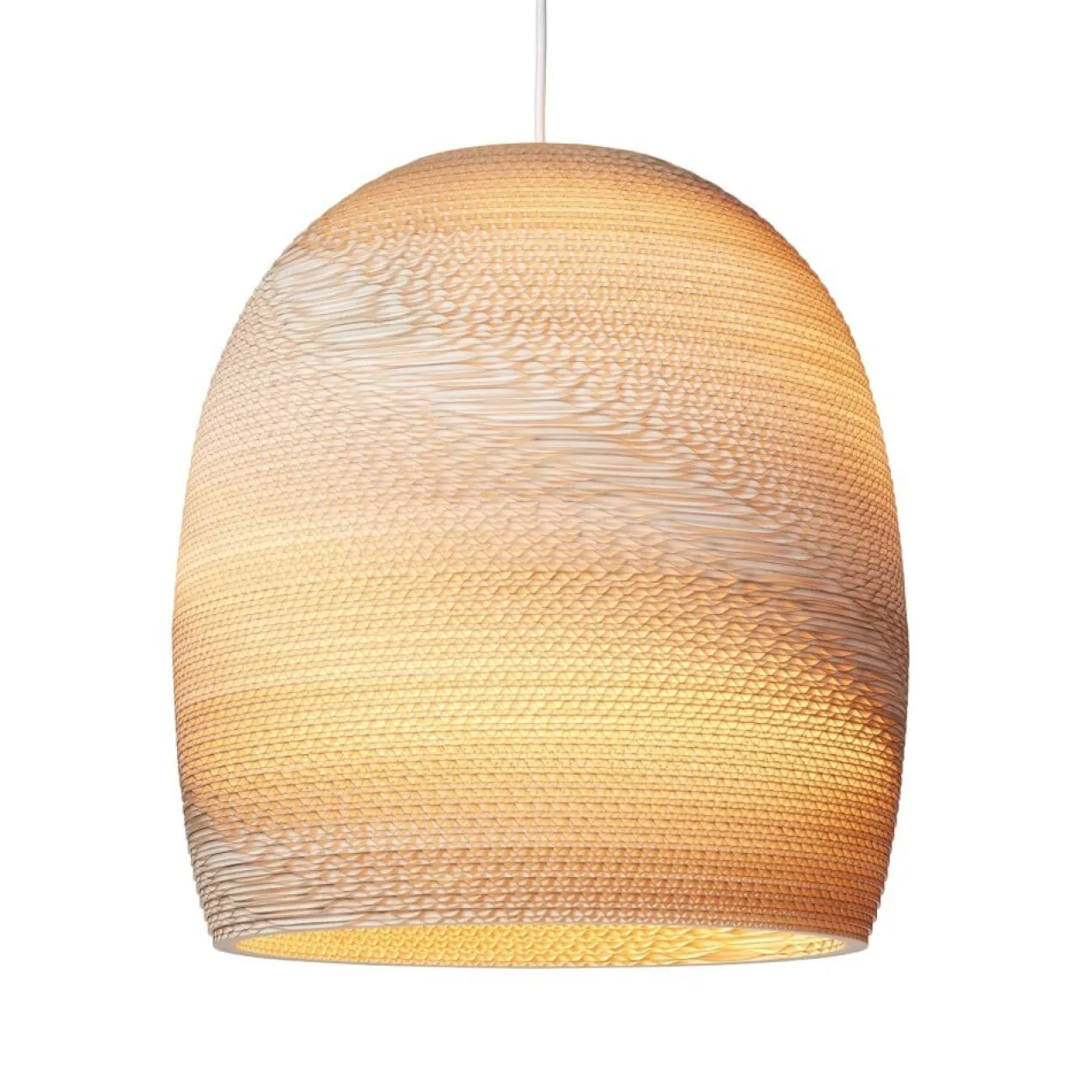 Hanglamp Scraplight bell16 blonde
