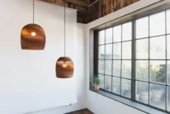 Hanglamp Scraplight bell16 blonde
