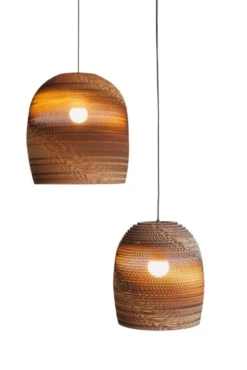 Hanglamp Scraplight bell16 natural
