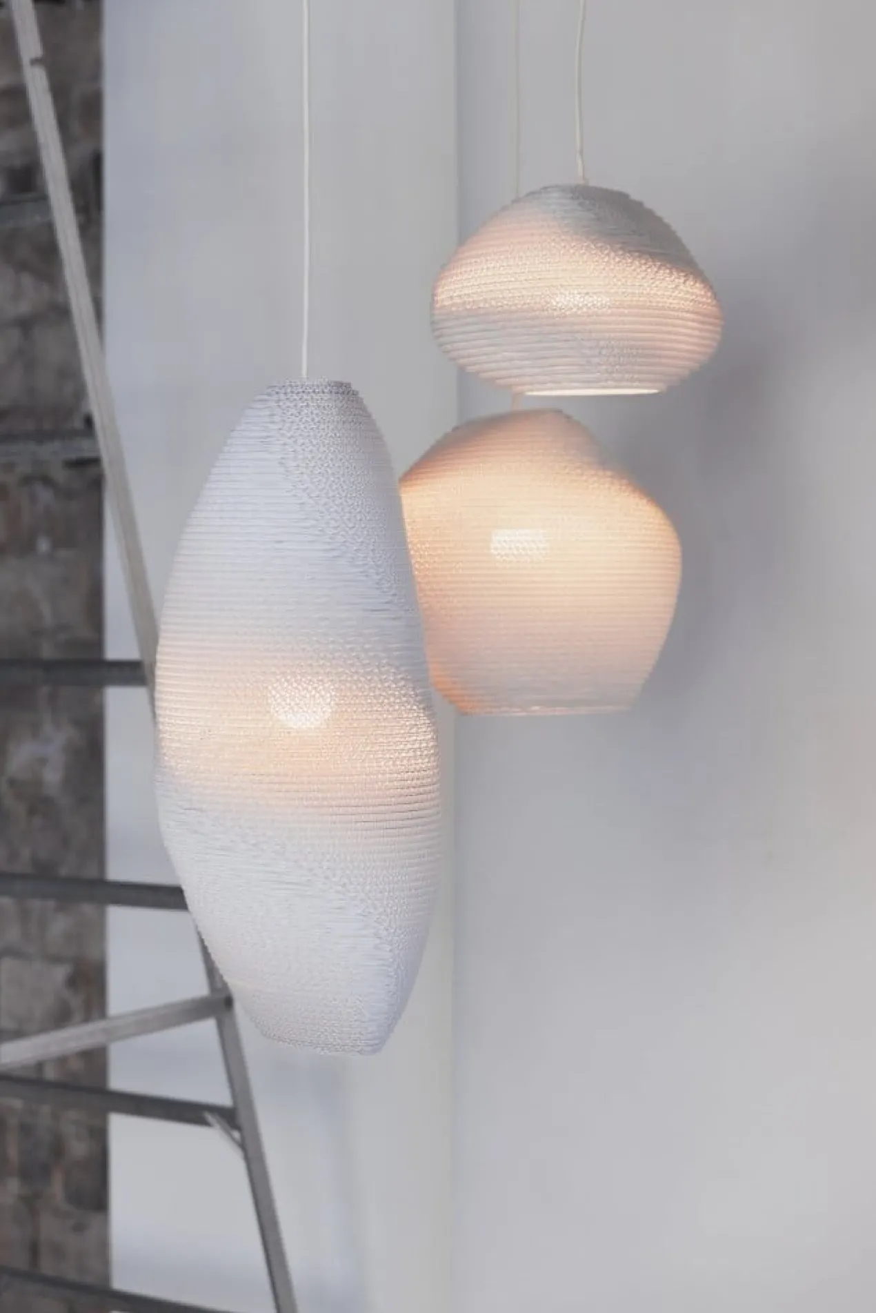 Hanglamp Scraplight Denny white