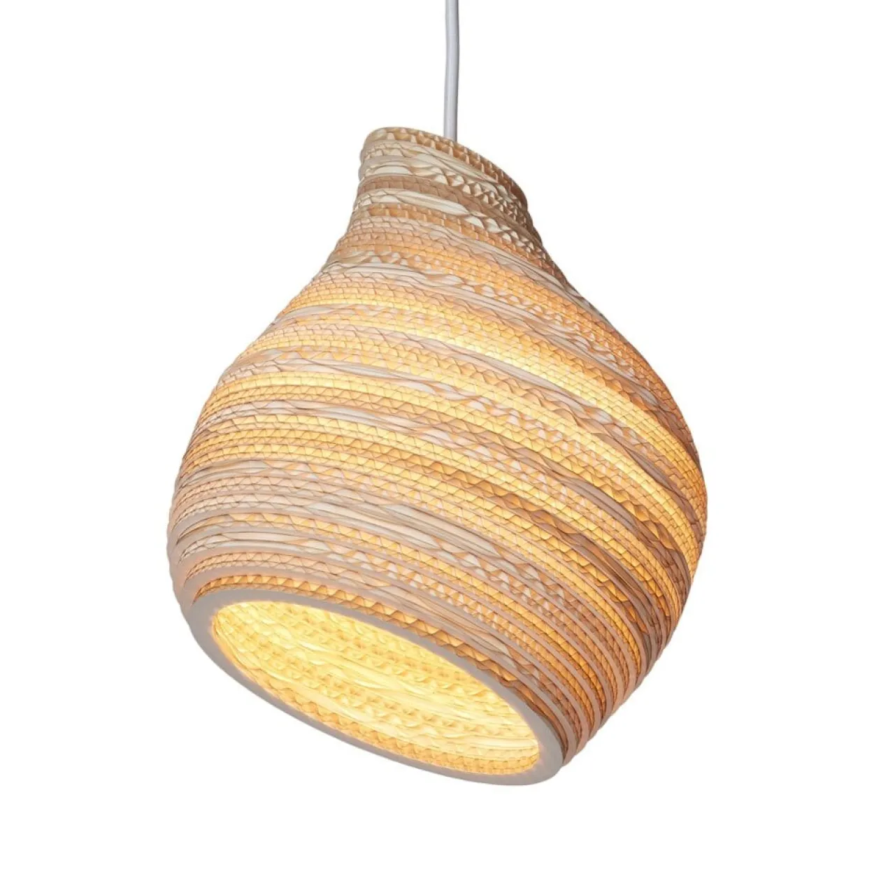 Hanglamp Scraplight Hive9 blonde