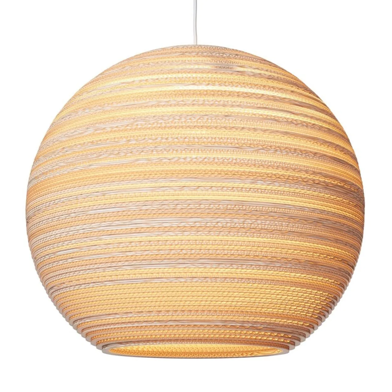 Hanglamp Scraplight Moon24 blonde
