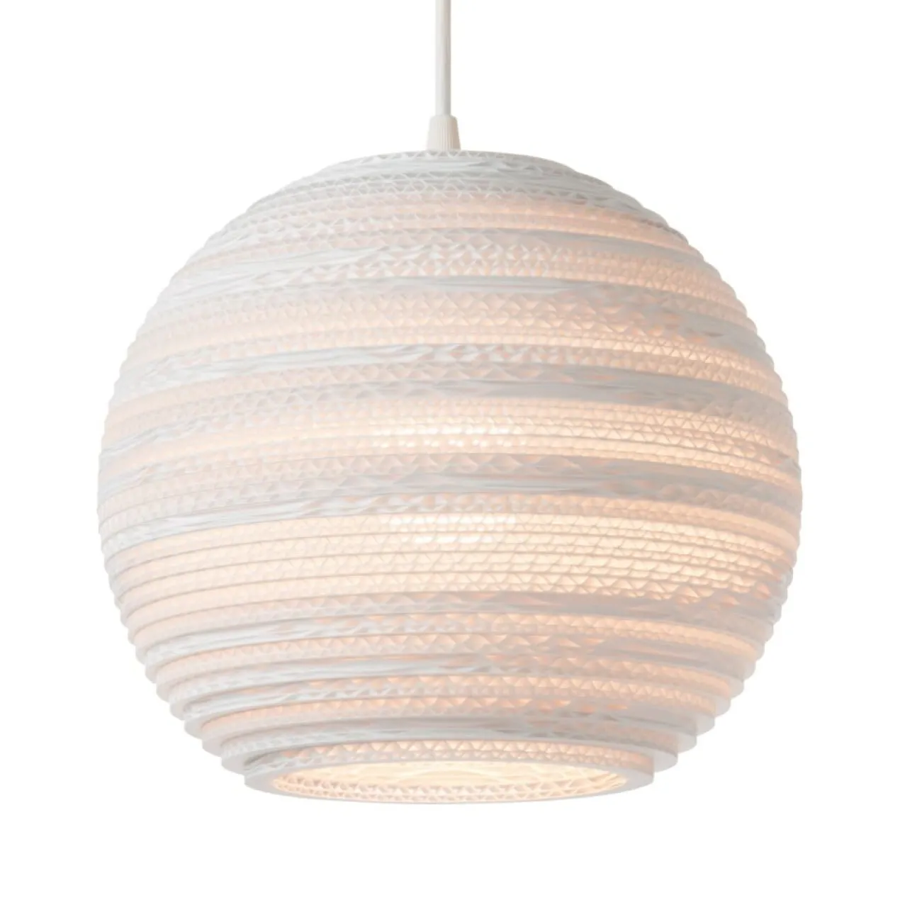 Hanglamp Scraplight Moon10 white