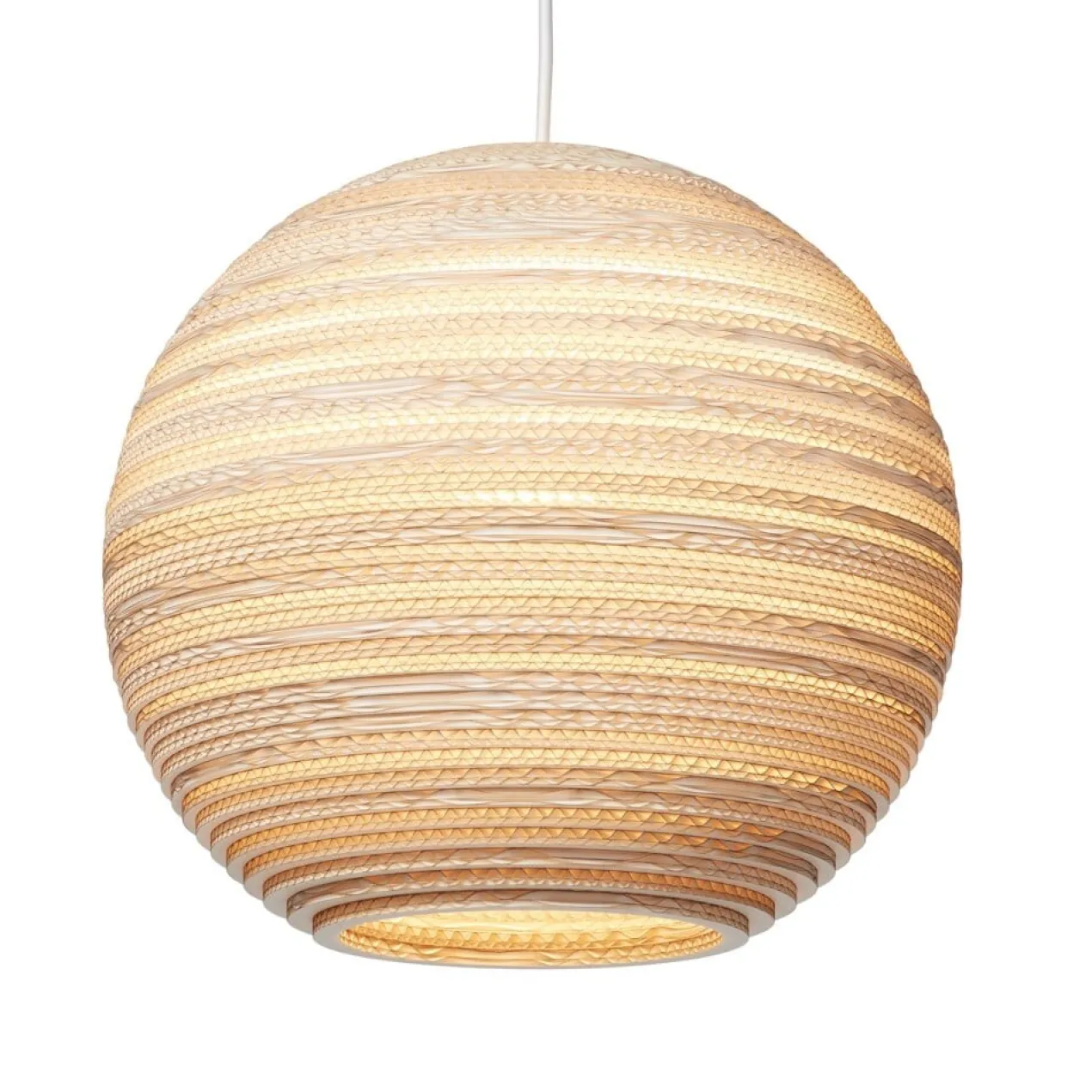 Hanglamp Scraplight Moon14 white