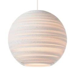 Hanglamp Scraplight Moon14 white