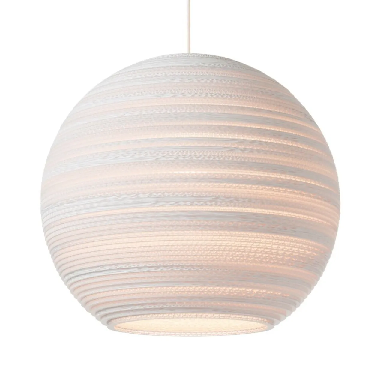 Hanglamp Scraplight Moon18 white