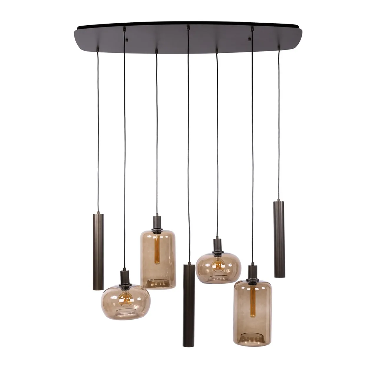 Hanglamp Serendipity 7 bruin