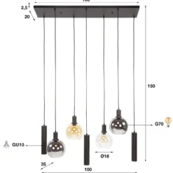 Hanglamp Sfeervol 4 om 3