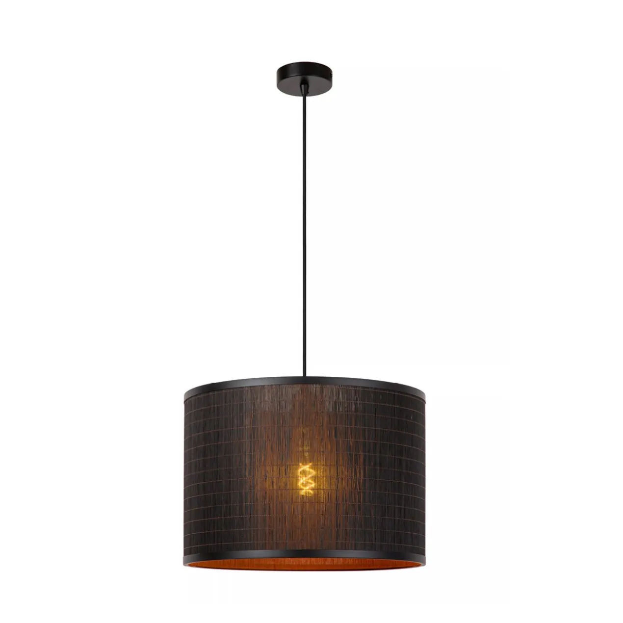 Hanglamp Tagalog Ø40 cm zwart bamboe