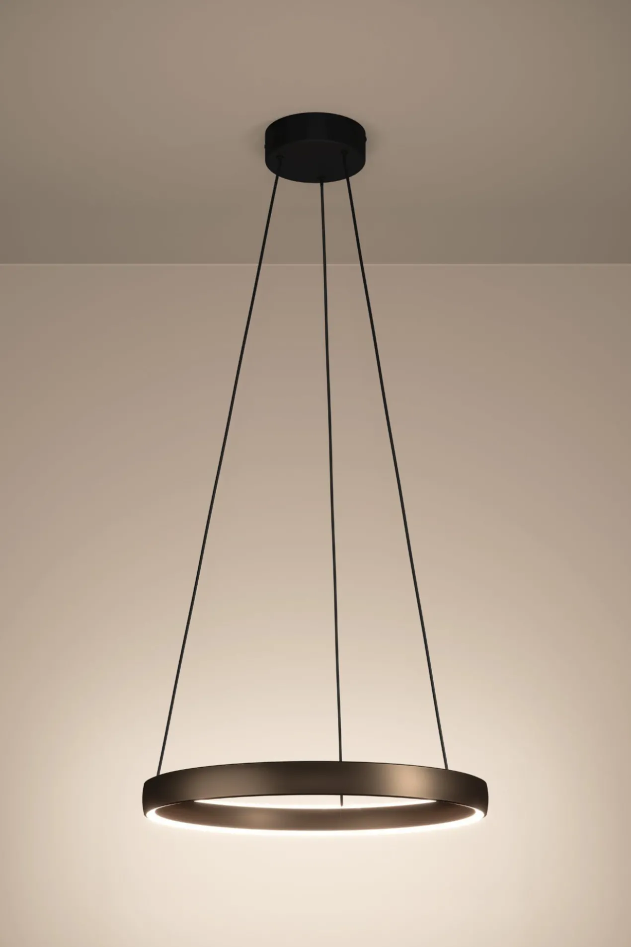 Hanglamp Trabuco LED brons