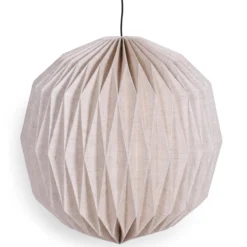 Hanglamp Xina linen natural Ø40 cm