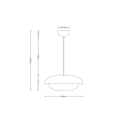 Hanglamp Younes Ø40 cm beige