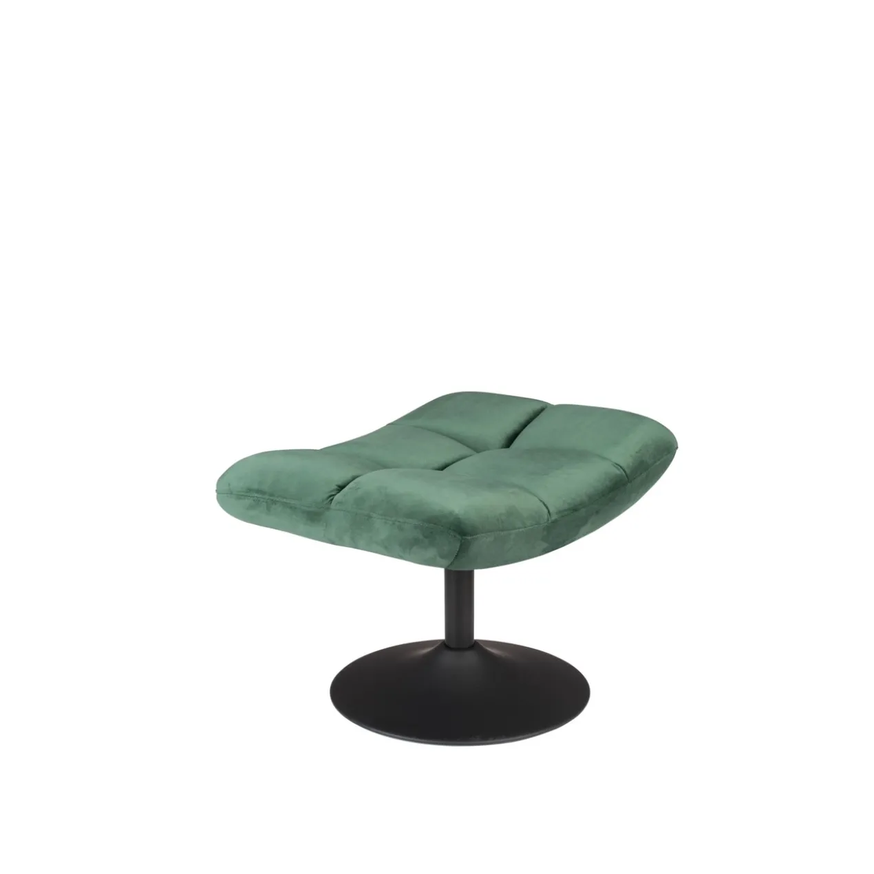 Hocker bar velvet green