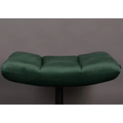 Hocker bar velvet green