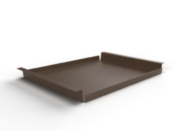 Hocker Dienblad Large - Flip Tray - Bruin