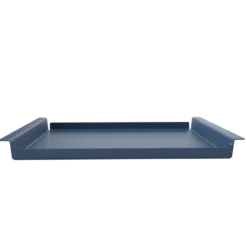 Hocker Dienblad Large - Flip Tray - Violetblauw