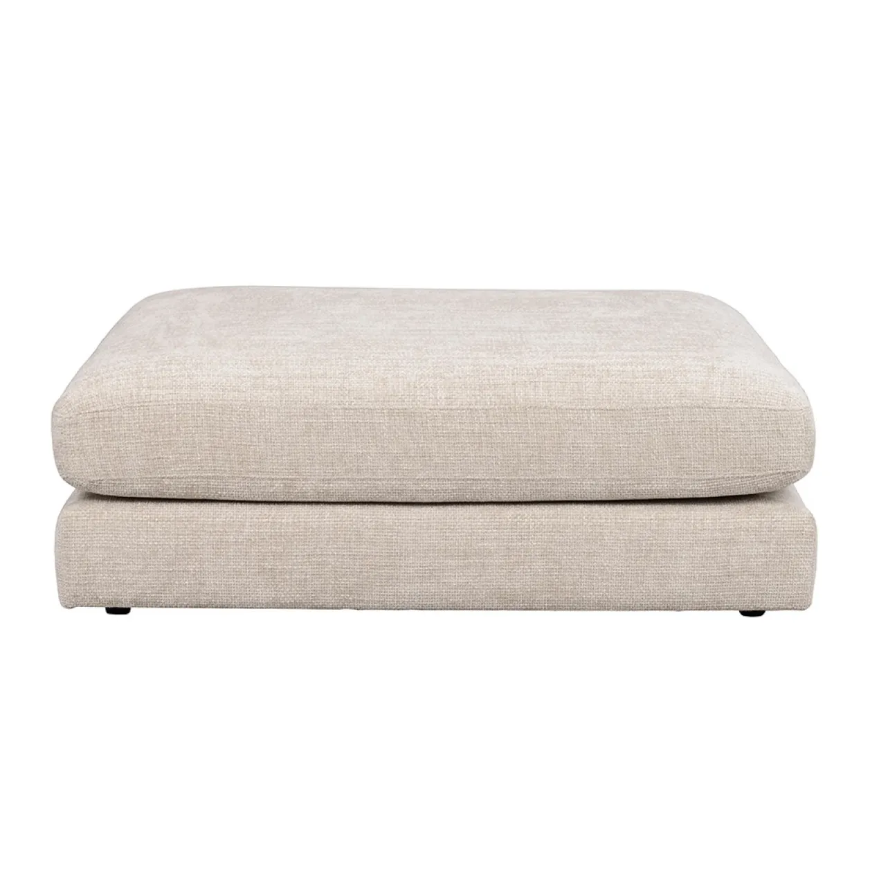 Hocker Duncan - 112 cm Lichtgrijs/beige
