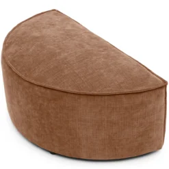 Hocker halfrond Segment be cotton copper