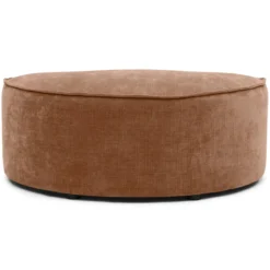 Hocker halfrond Segment be cotton copper