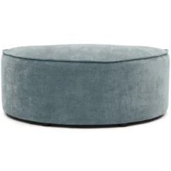Hocker halfrond Segment be cotton denim