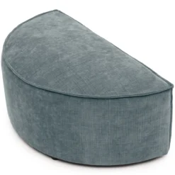Hocker halfrond Segment be cotton denim