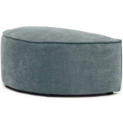 Hocker halfrond Segment be cotton denim