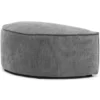 Hocker halfrond Segment be cotton grey