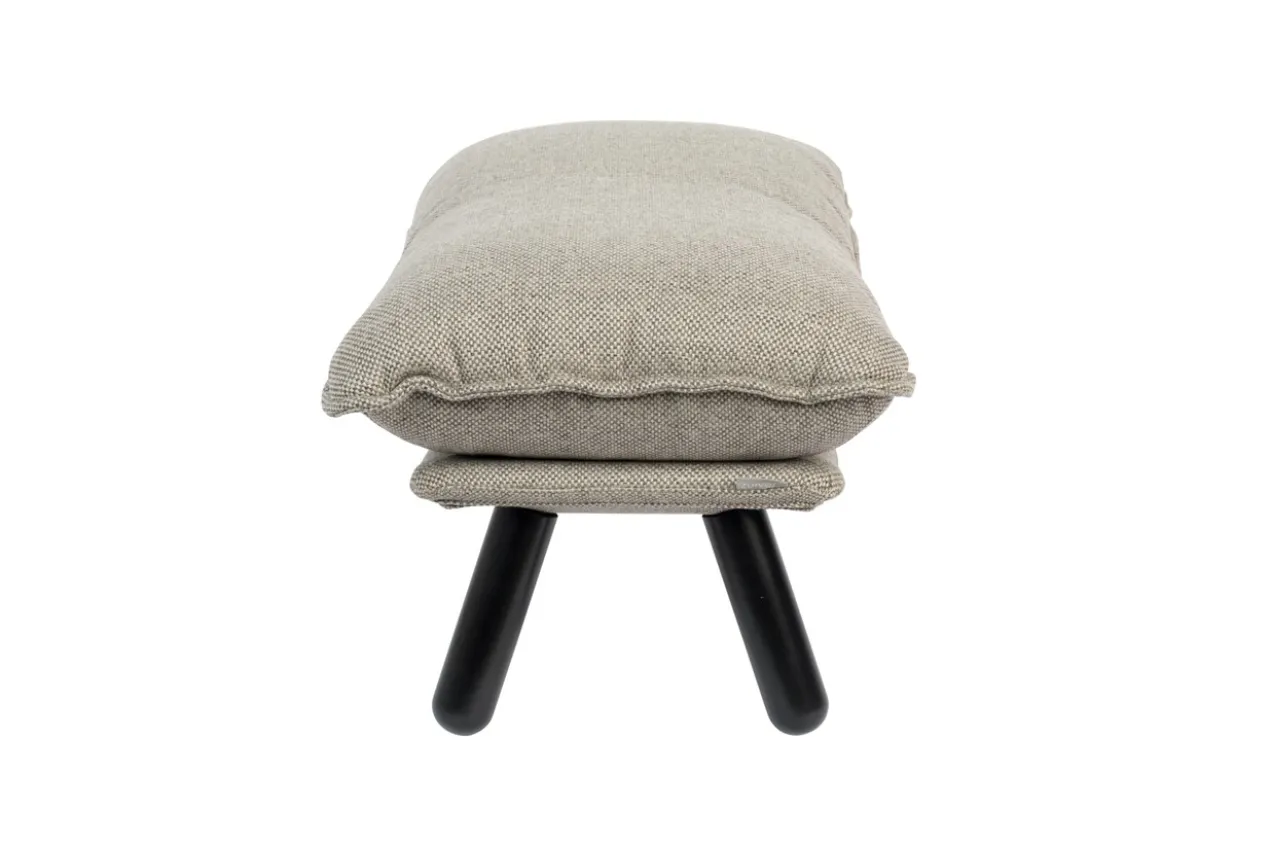 Hocker lazy sack licht grijs