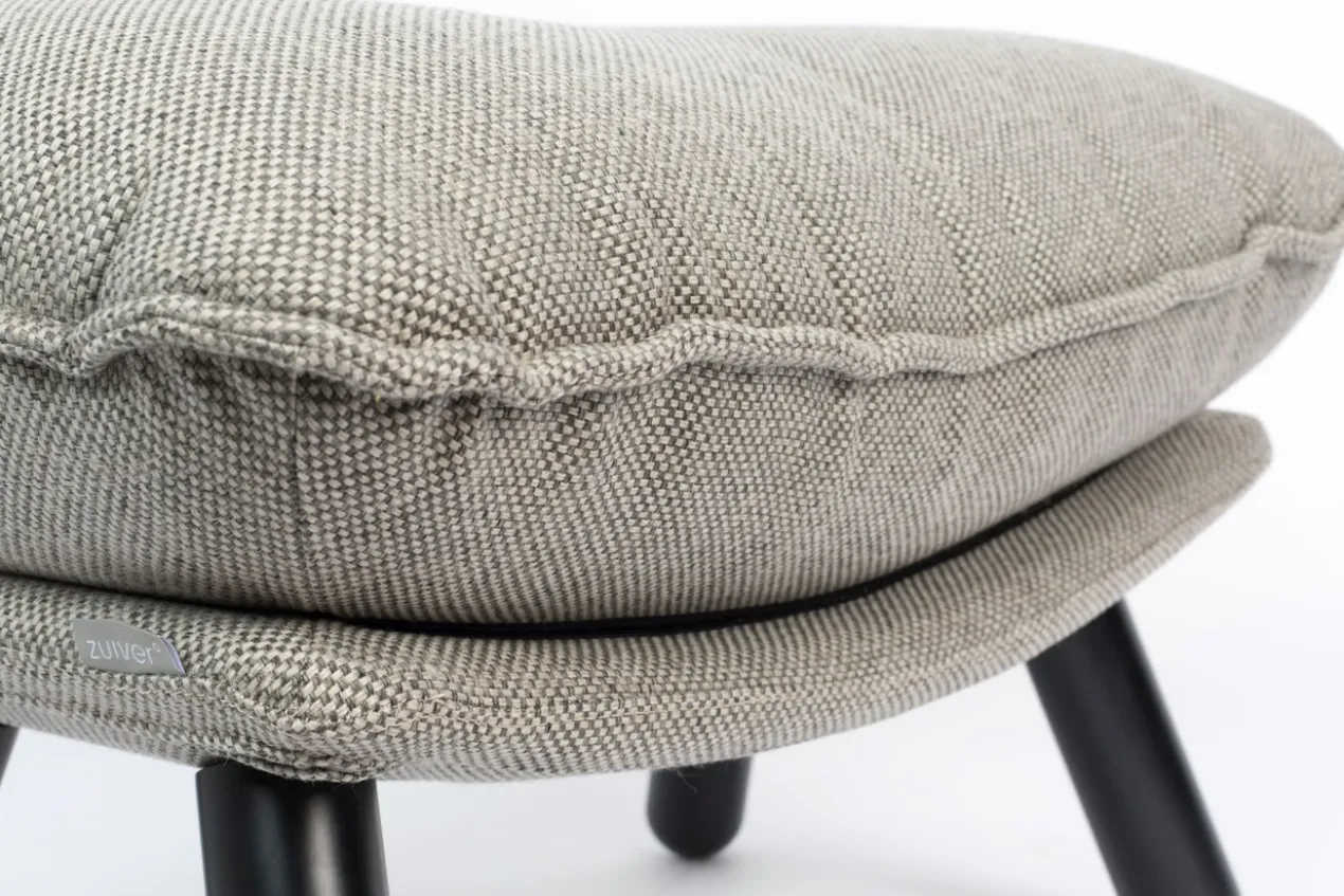 Hocker lazy sack licht grijs