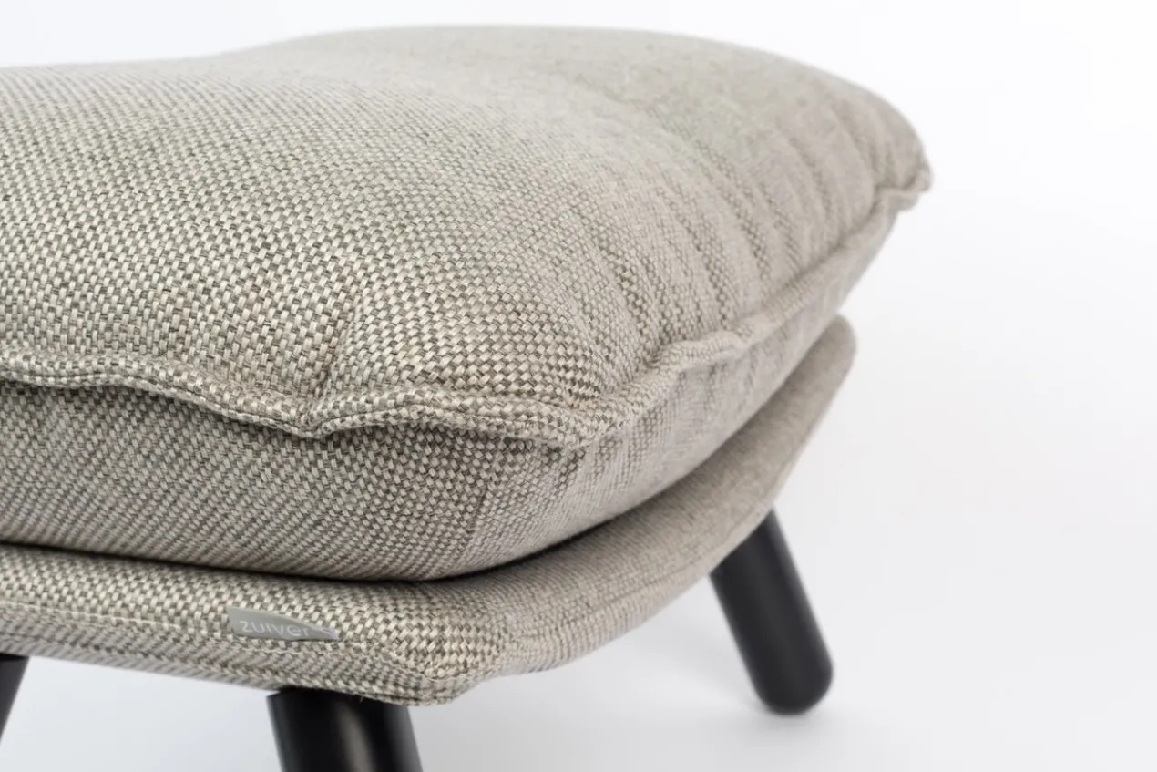 Hocker lazy sack licht grijs