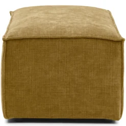 Hocker small Segment be cotton mustard