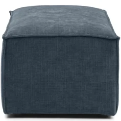 Hocker small Segment be cotton blue