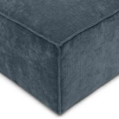 Hocker small Segment be cotton blue