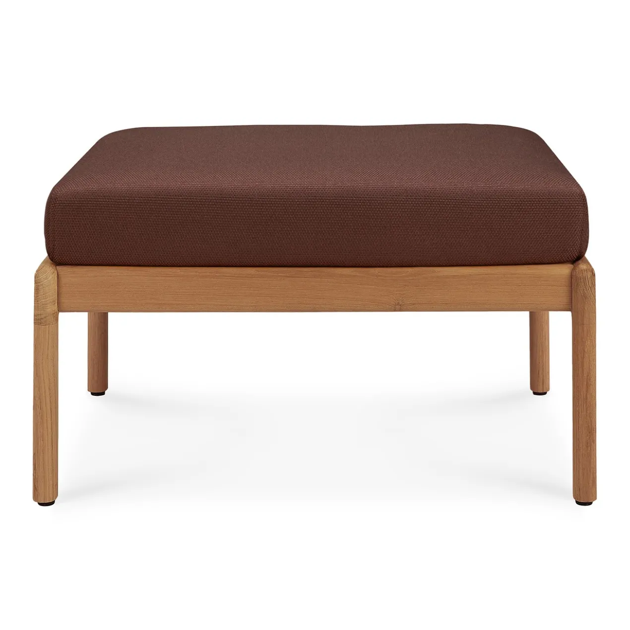 Hocker Teak Jack outdoor burgundy