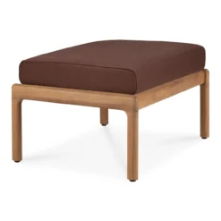 Hocker Teak Jack outdoor burgundy