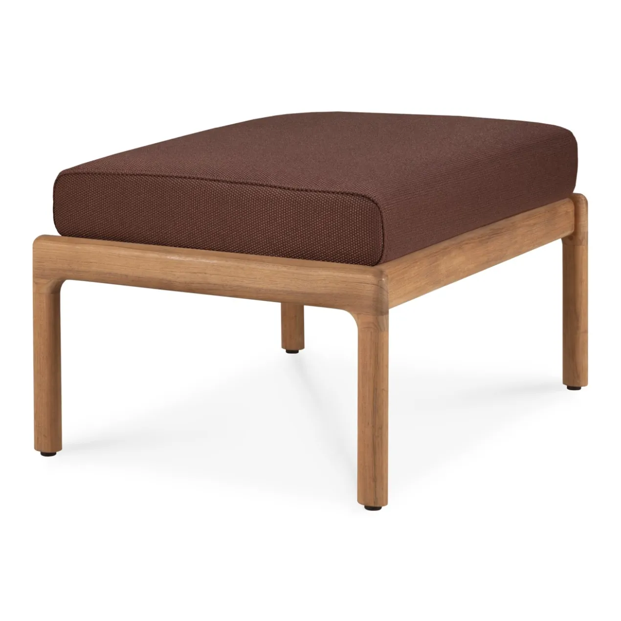 Hocker Teak Jack outdoor burgundy